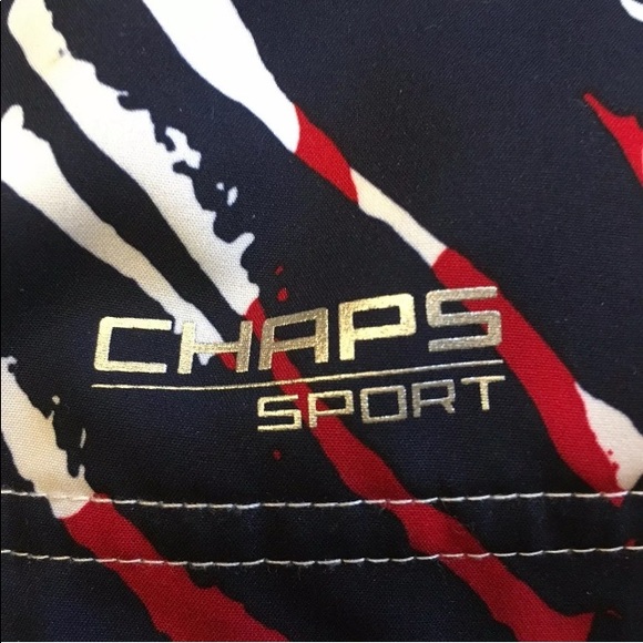 Chaps Sports Windbreaker Florida Palms Sailing M - Picture 5 of 7